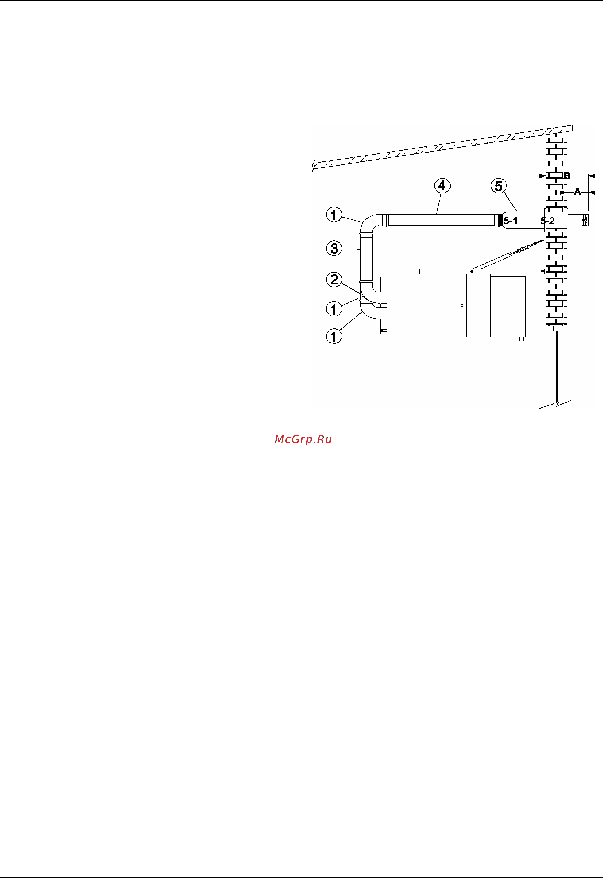 Aircalo Niagara 36 [12/24] 7 концентрический дымоход горизонтальный c12 для niagara 45