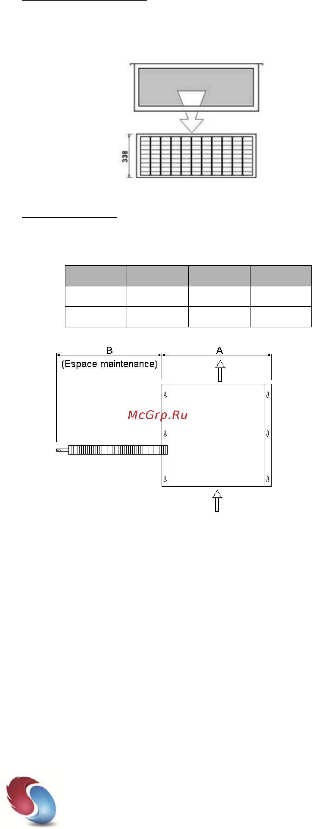 Aircalo Мistral 60 [5/40] Dégagement latéral dégagement latéral