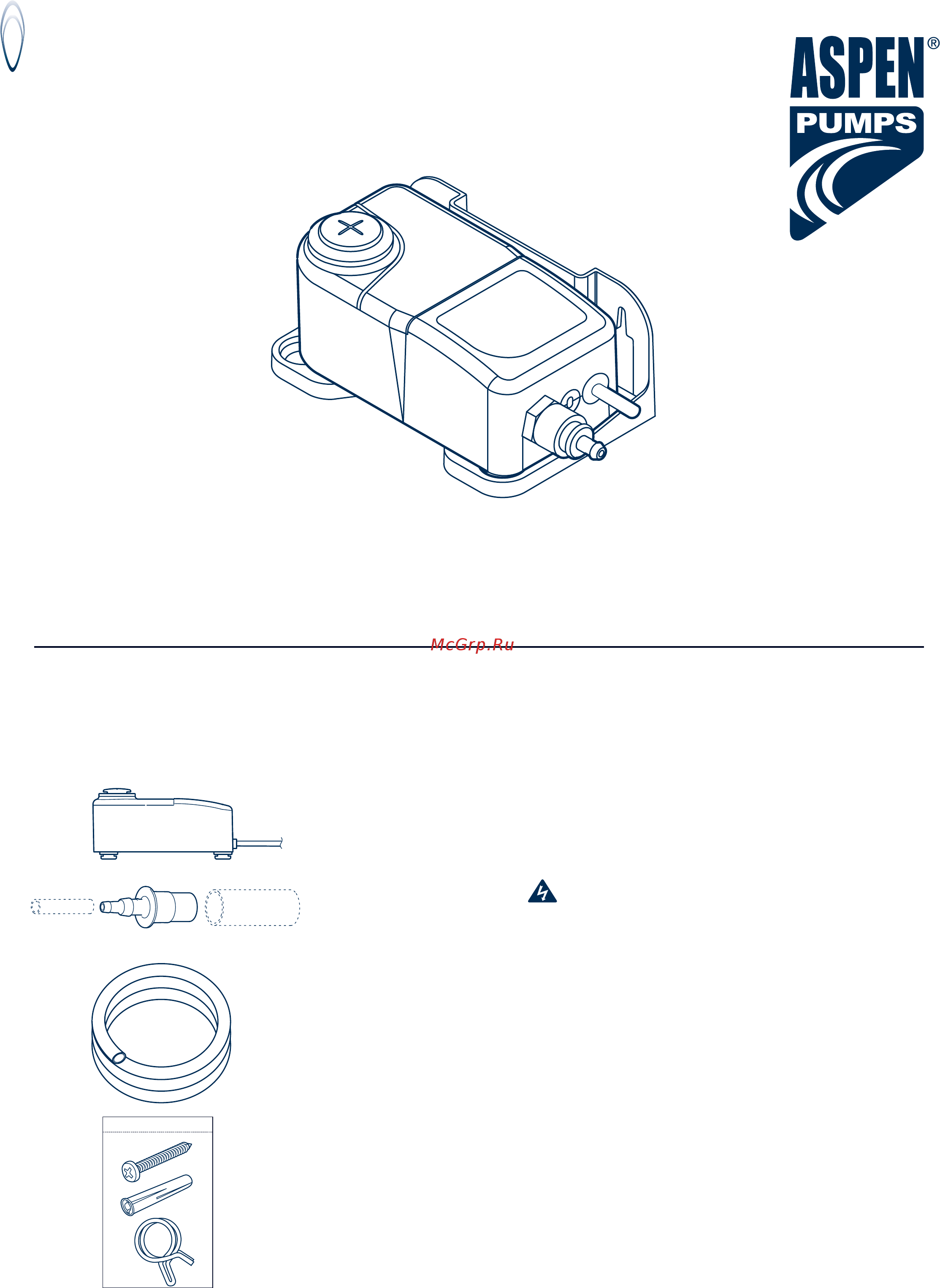 Aspen pumps Compact Boiler Рump Инструкция по эксплуатации онлайн
