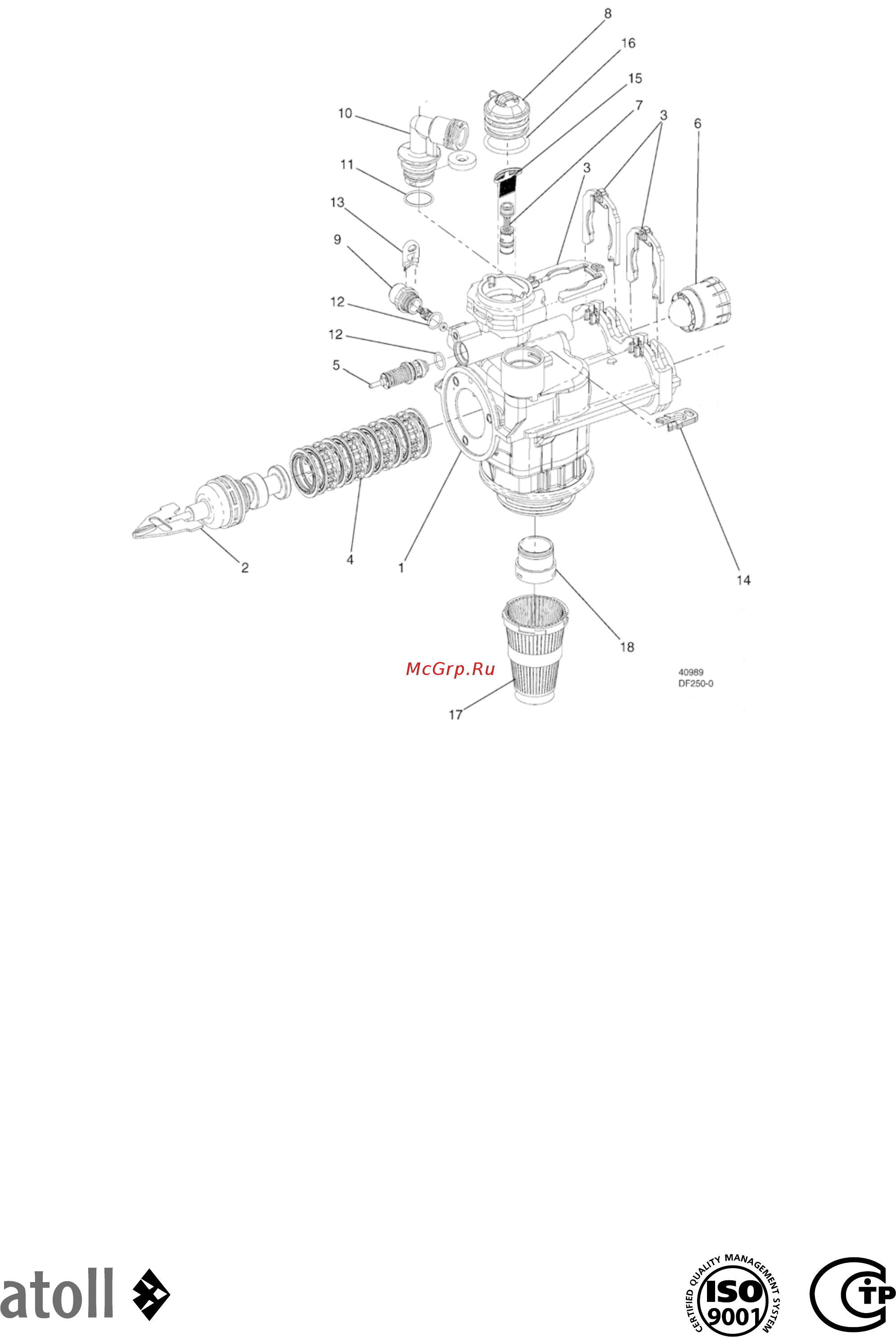 Atoll 1315MSE [21/21] Управляющий клапан