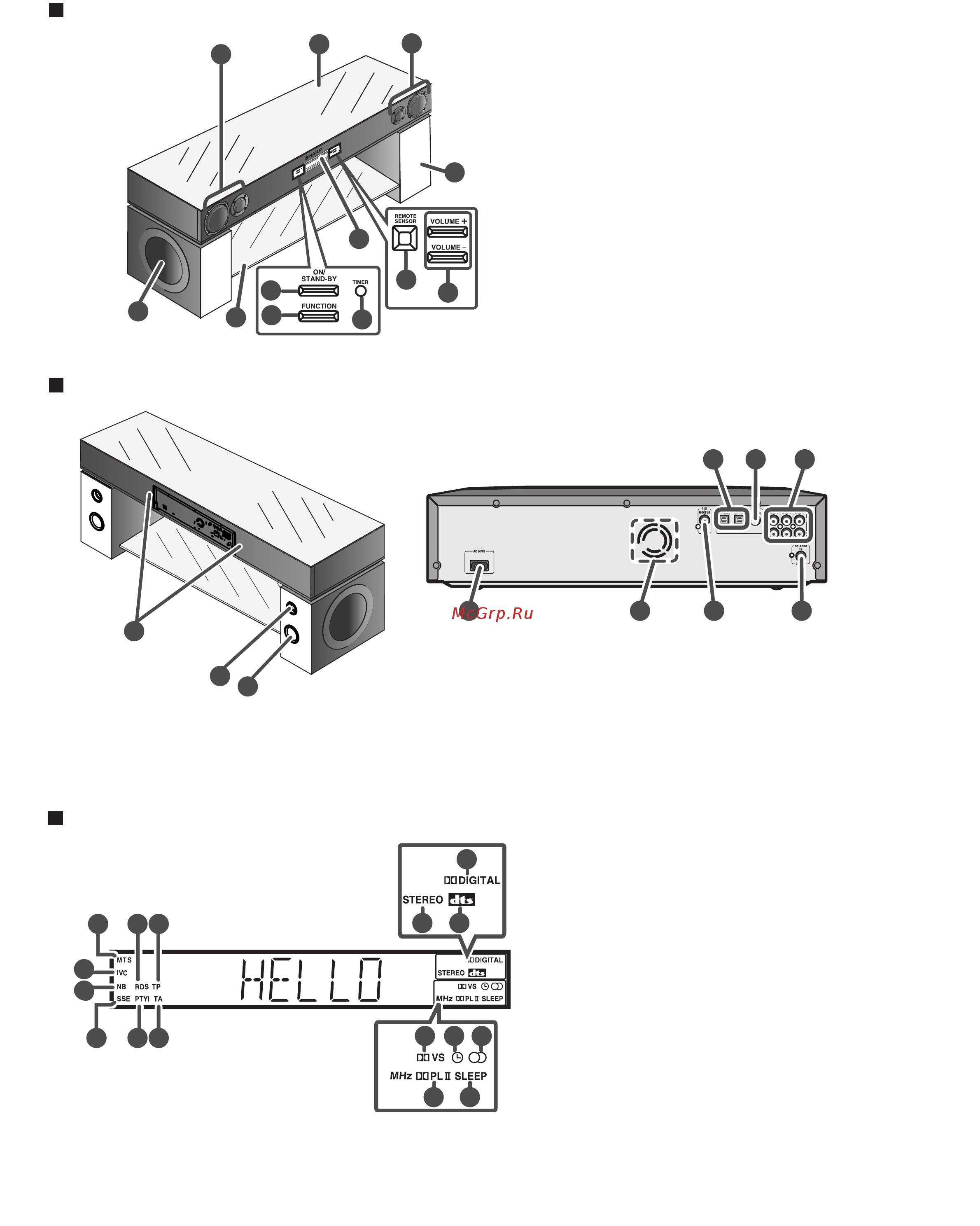 Sharp ANPR1000H [4/109] An pr1000h an pr1000hr