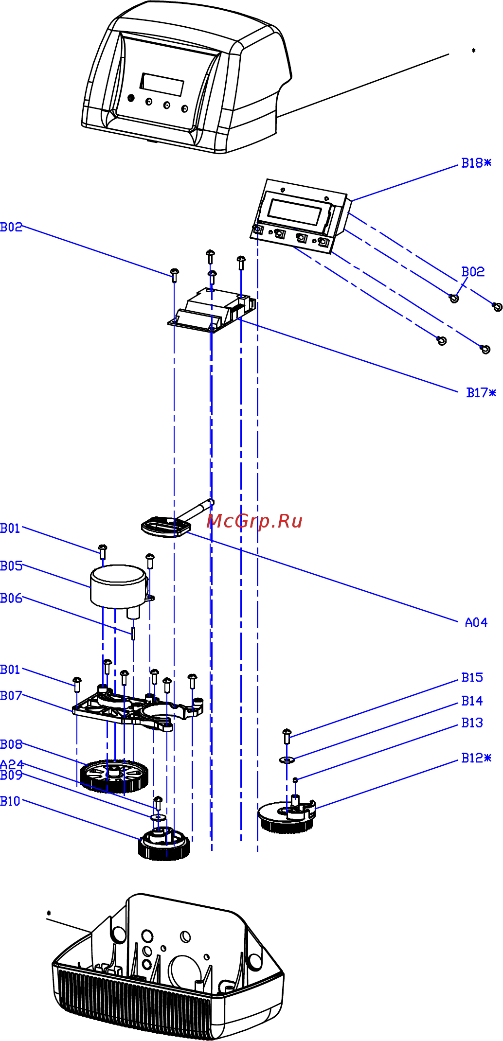 Atoll RFM-1014TSE [13/14] Запасные части