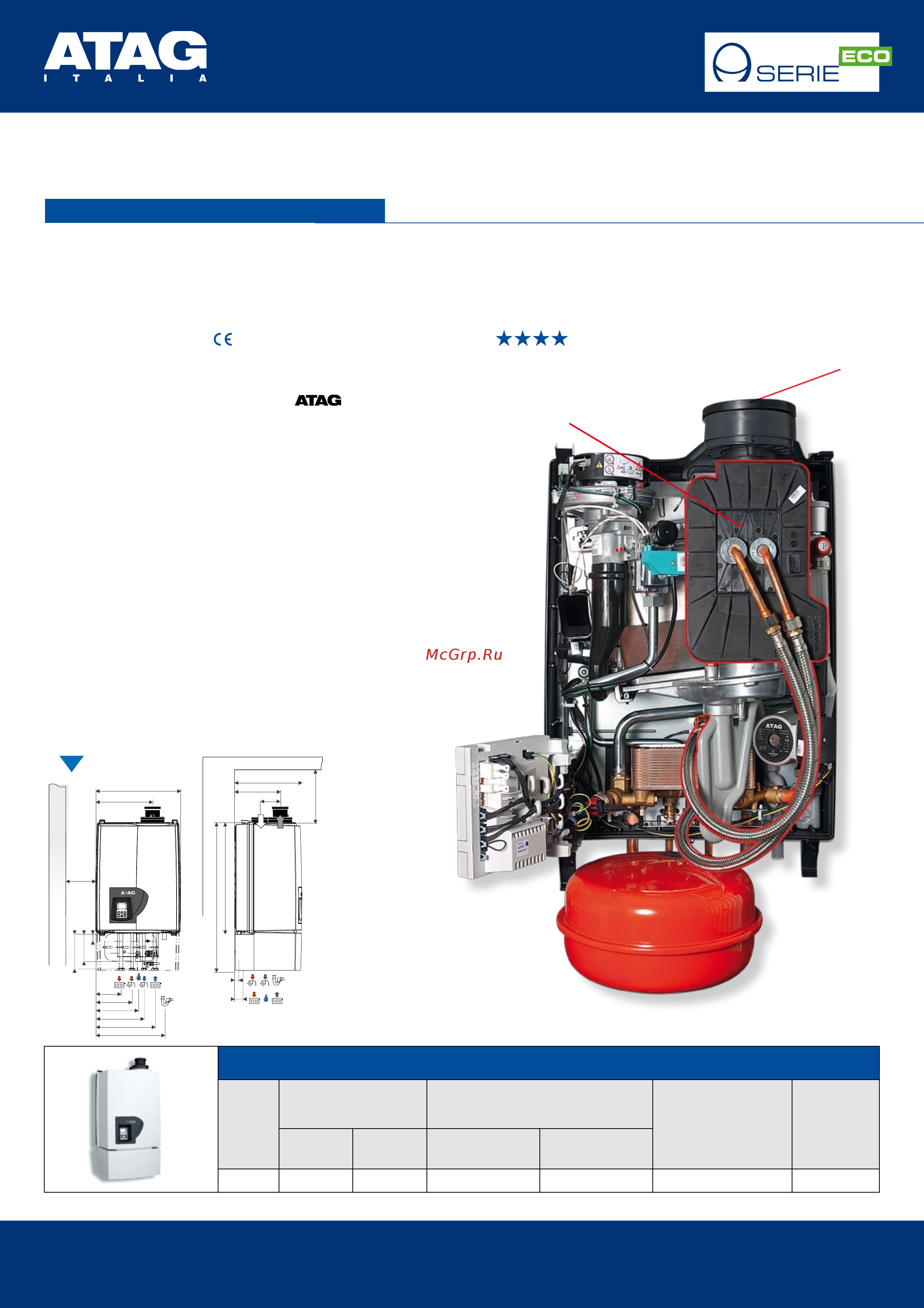 ATAG A325EC [2/2] Caratteristiche