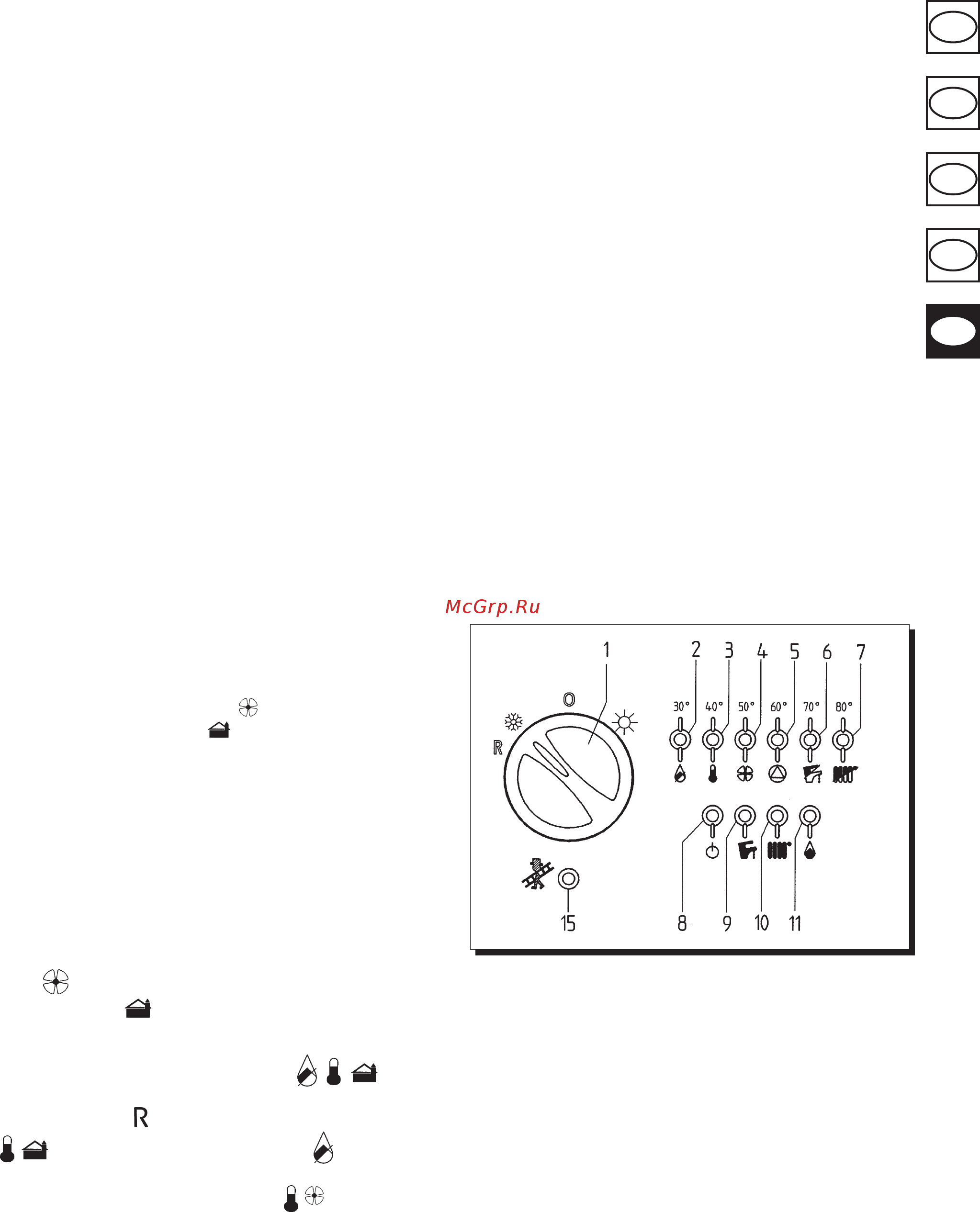 Baxi LUNA blue 180 i [5/40] Выключение котла