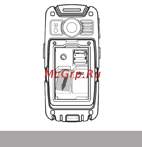 Texet TM-540R [18/66] Установка карты памяти