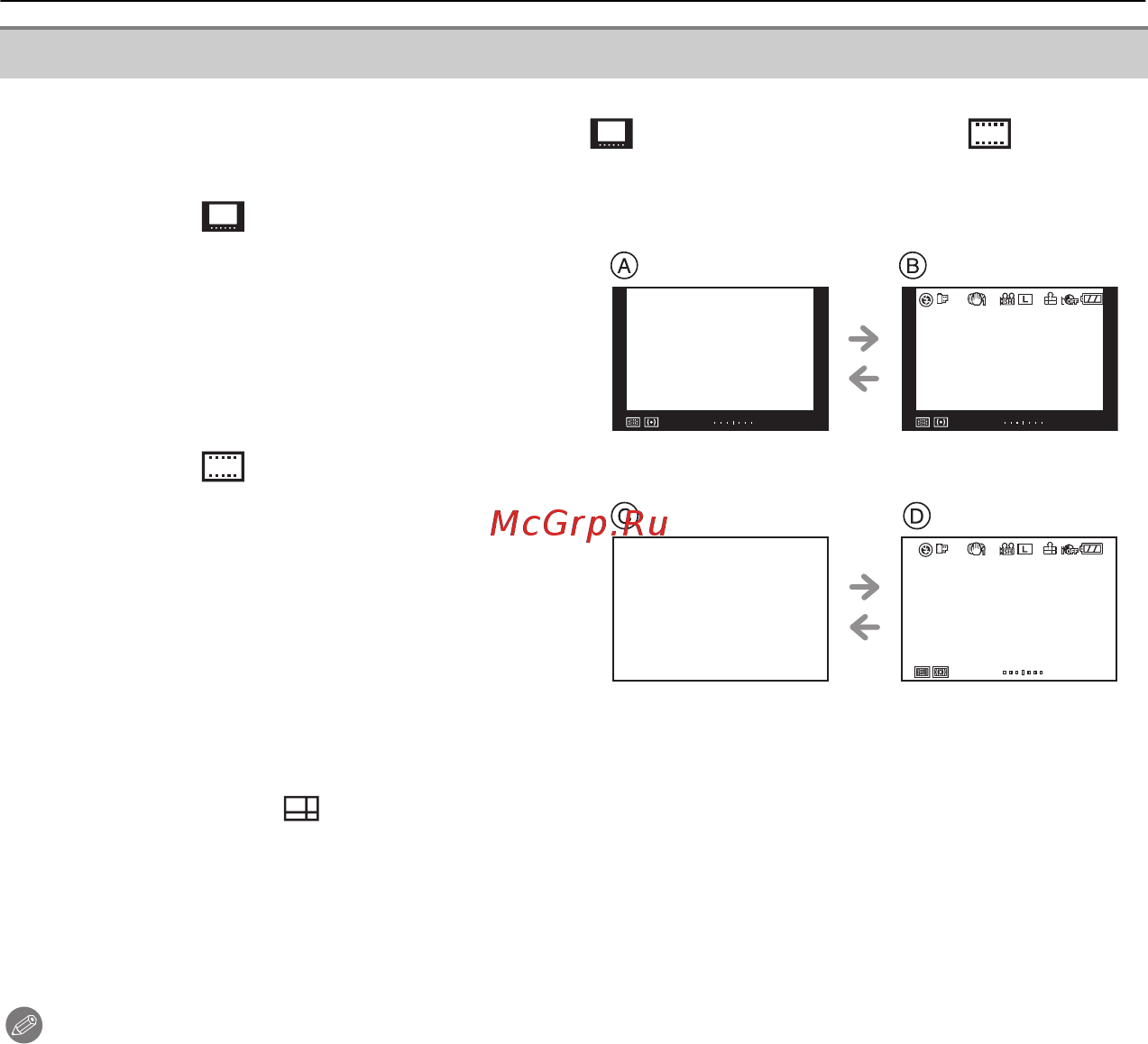 Panasonic DMC-GH1KGC9-K Black [61/196] Отображение видоискателя