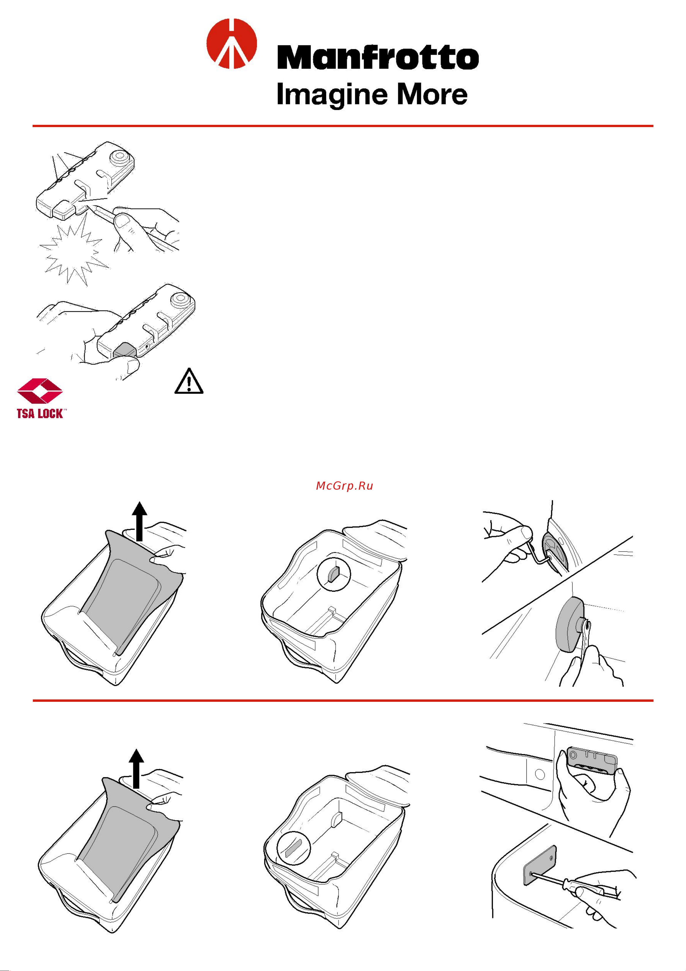 Manfrotto Reloader MB PL-RL-55 Инструкция по эксплуатации онлайн
