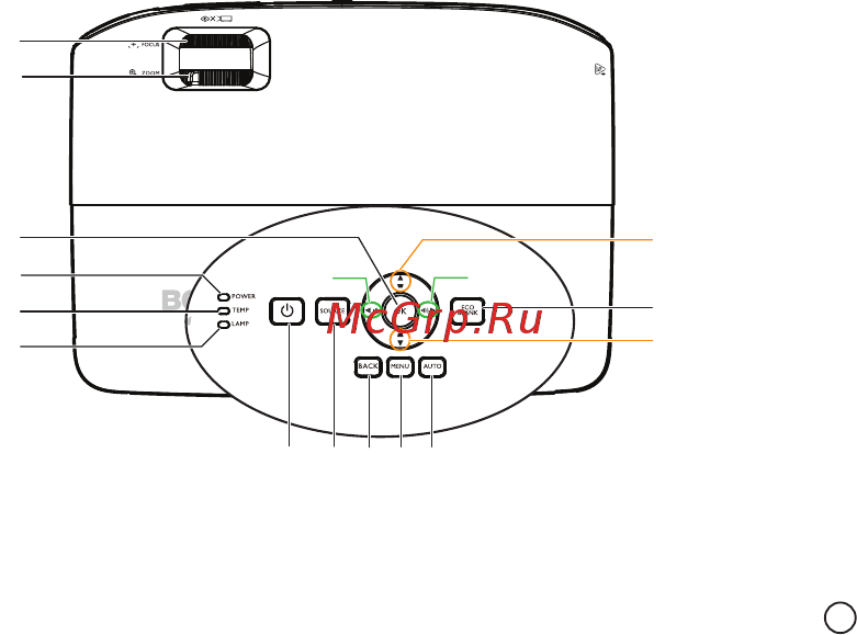 Benq MH534 [11/74] Введение 11
