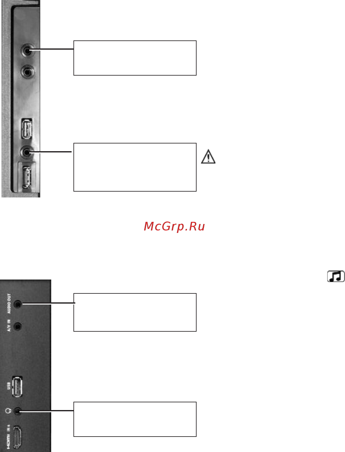 Metz Planea 43 TX76 UHD twin [82/162] Подсоединение наушников