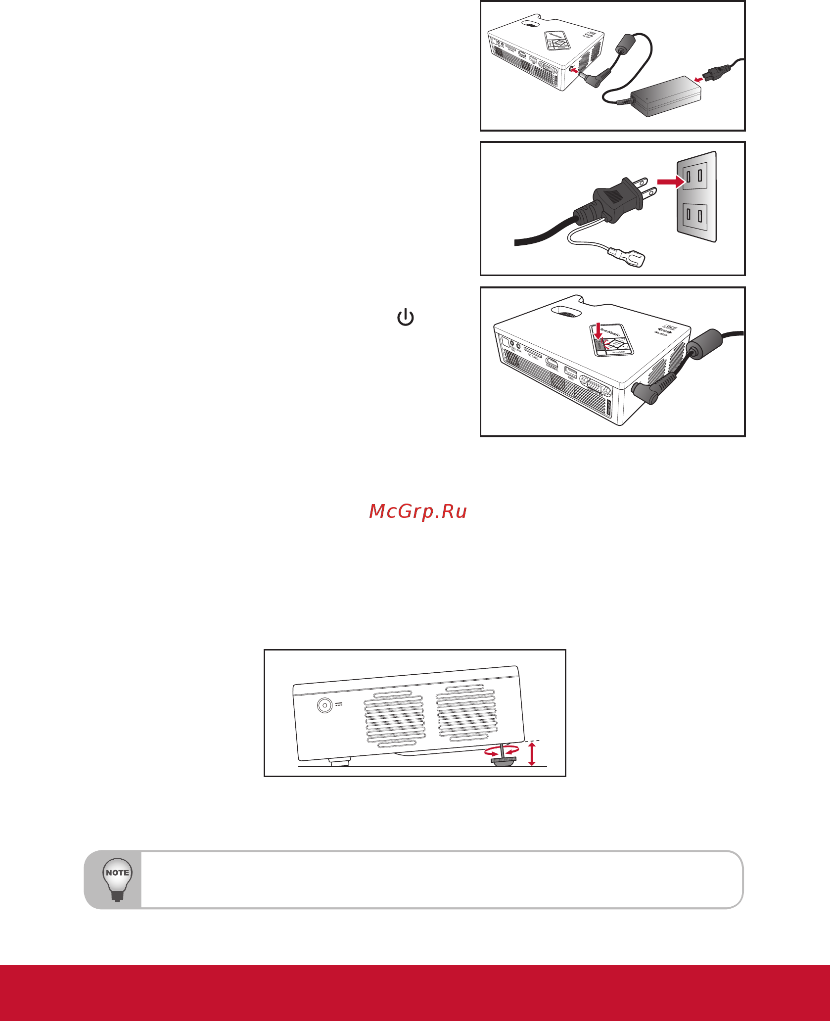 Viewsonic PRO8520WL [12/47] Установка