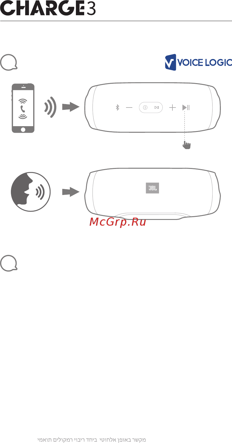 JBL Charge 3 + наушники [4/19] Hands free