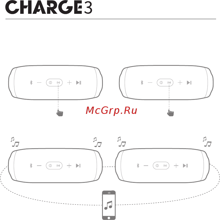 JBL Charge 3 + наушники [5/19] Quick start guide guide de démarrage rapide