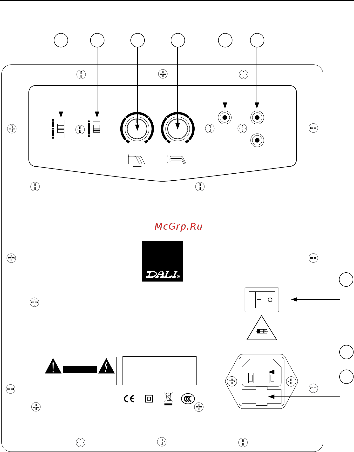 DALI SUB E-9 F черный дуб [3/13] Danish audiophile loudspeaker industries