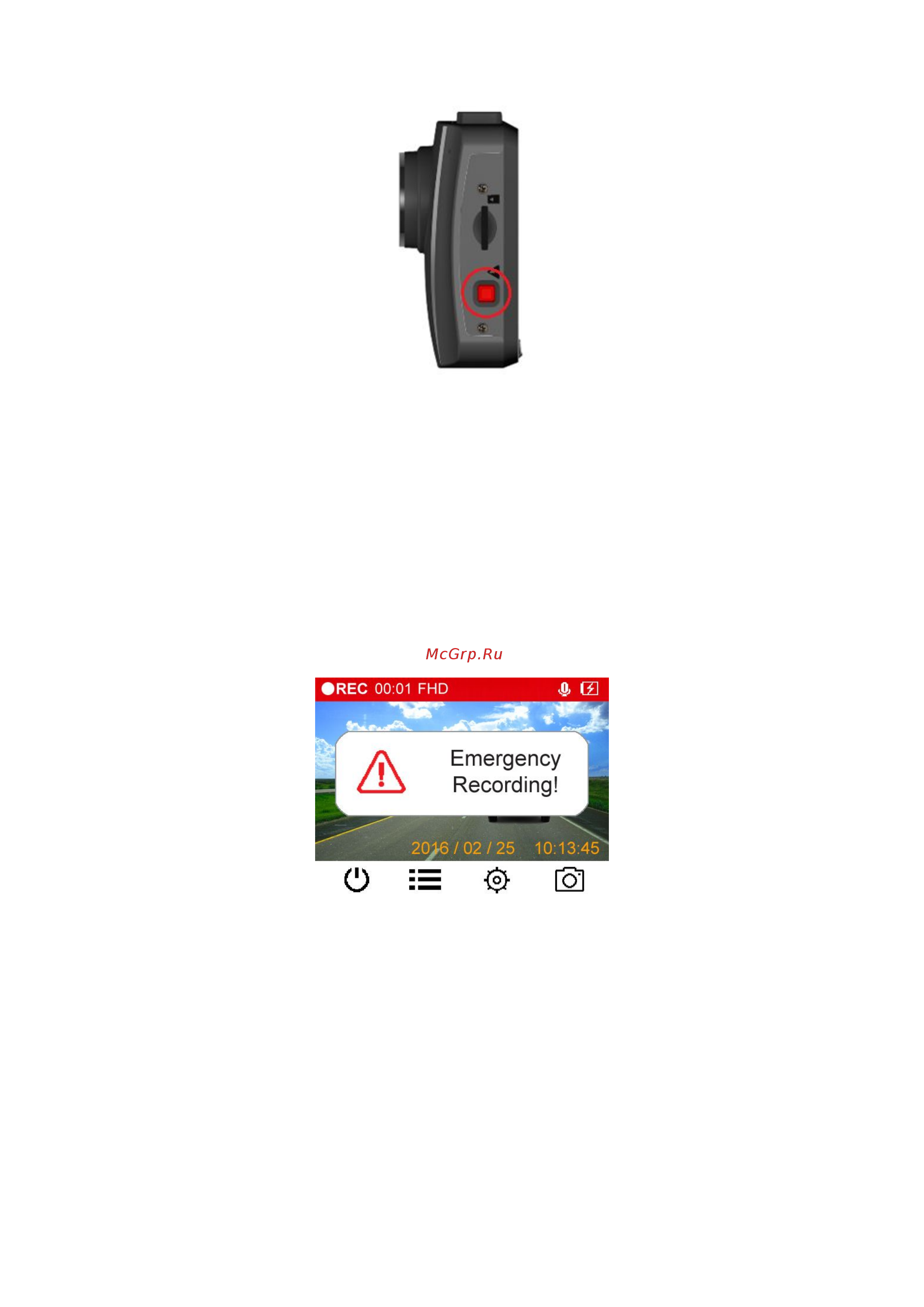 Transcend DrivePro 110 Инструкция по эксплуатации онлайн [13/36] 343894
