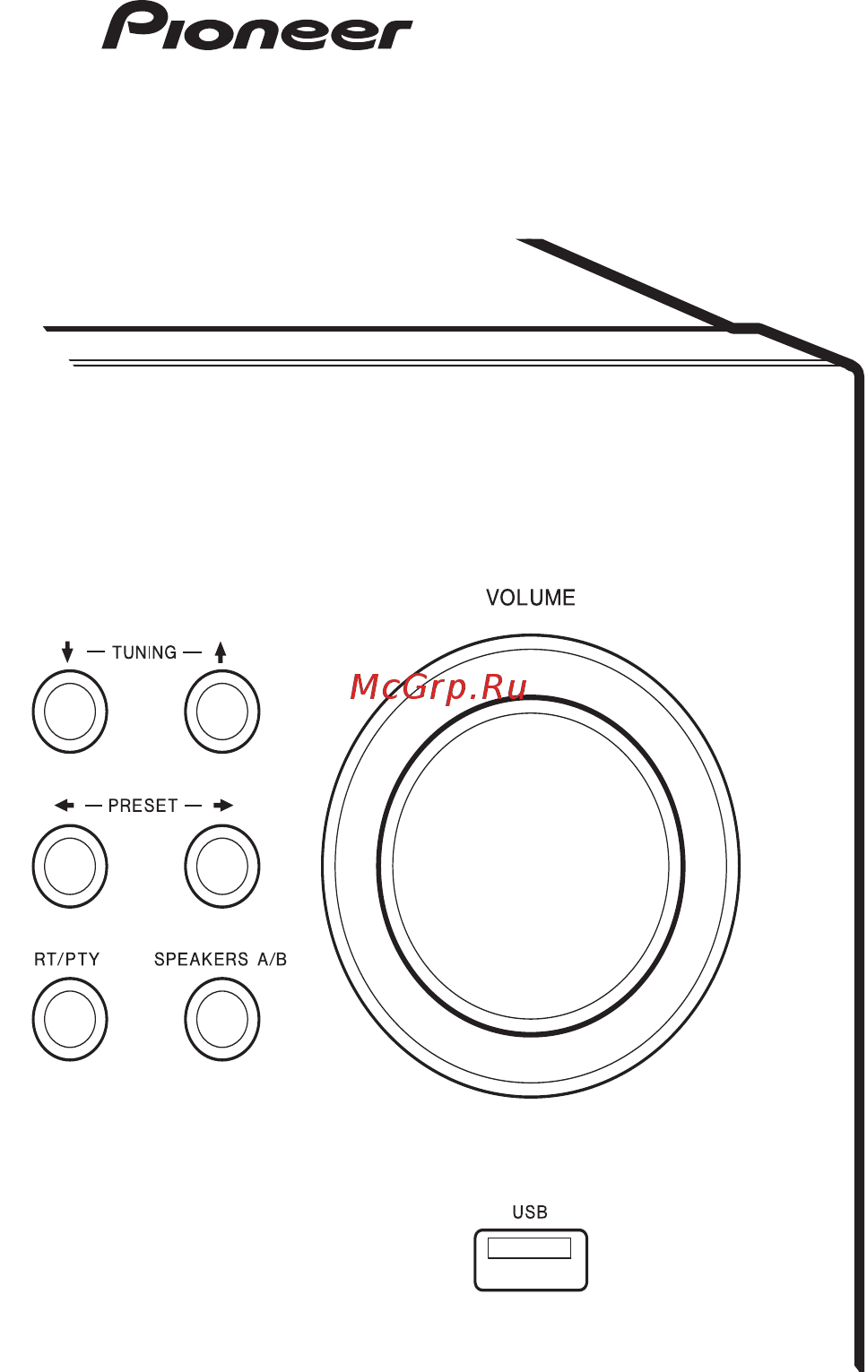 Pioneer SX-N30AE-B Инструкция по эксплуатации онлайн