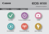 Canon EOS M100 EF-M15-45 IS STM Kit Grey Инструкция по эксплуатации