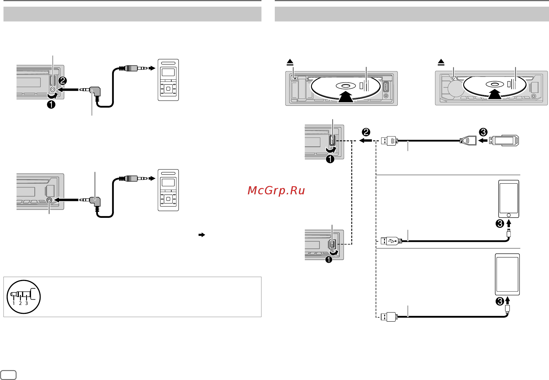 JVC KD-R492 [12/88] Aux cd usb ipod android