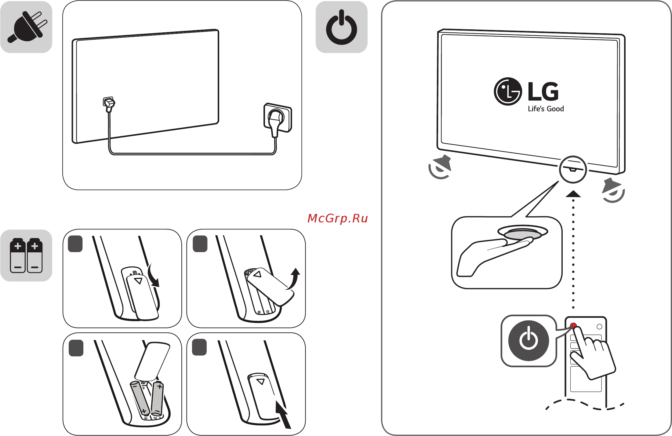 LG 49UJ620V Инструкция по эксплуатации онлайн [6/33] 344142