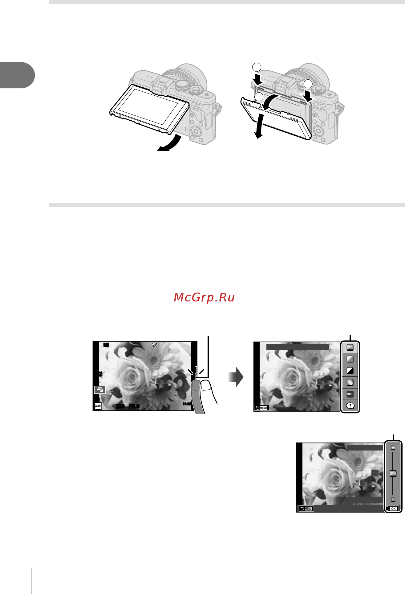 Olympus E-PL8 brown + 14-42mm EZ silver gift set [22/158] Предоставление камере возможности выбирать настройки a