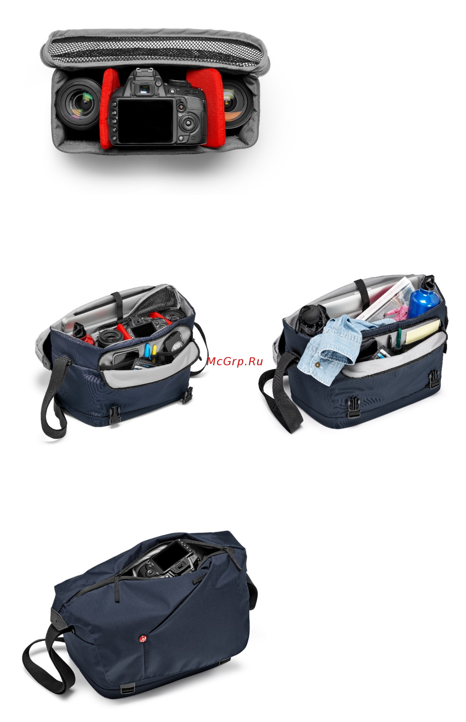 Manfrotto NX Blue (NX-M-IBU-2) Инструкция по эксплуатации онлайн