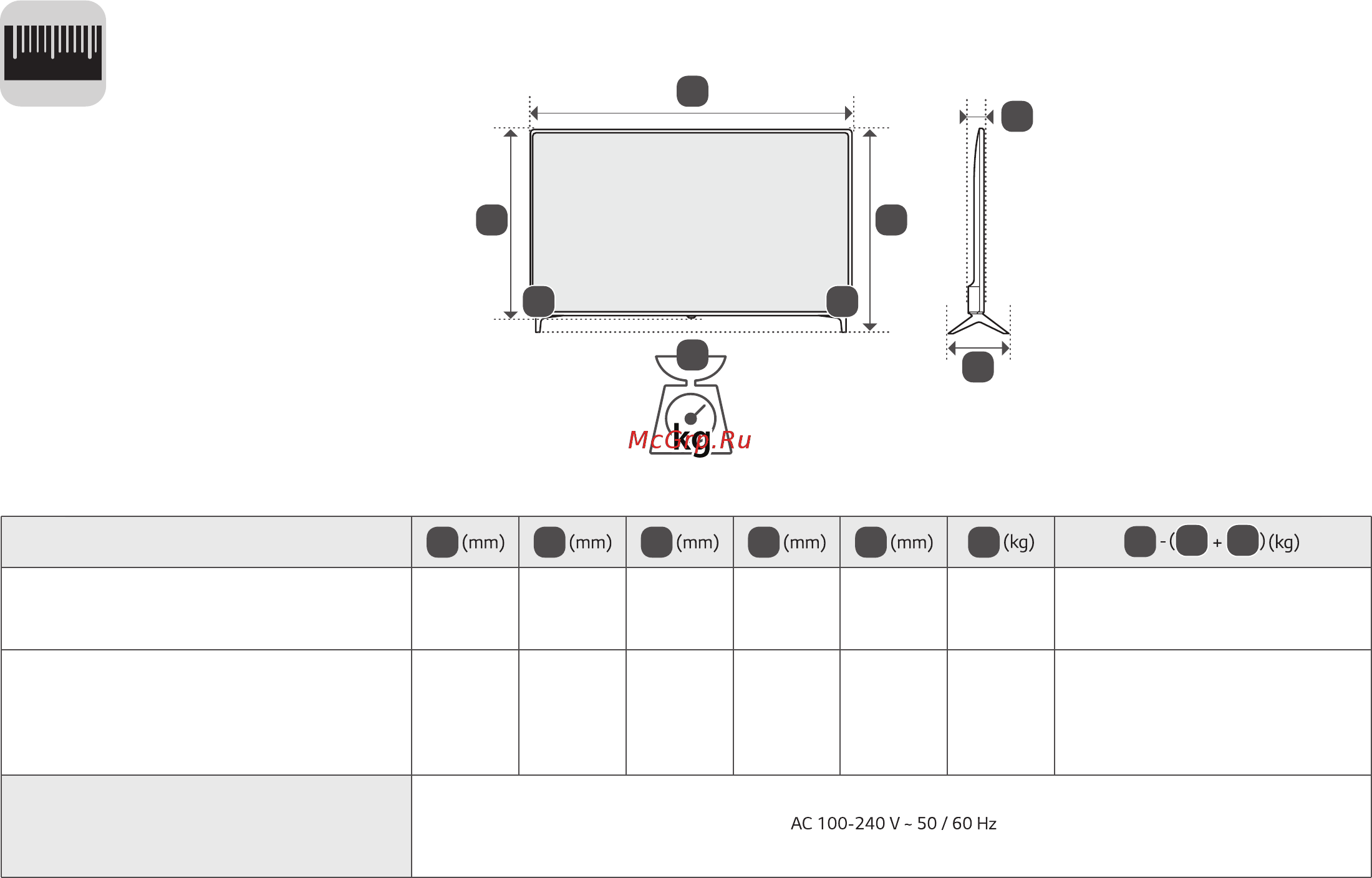 LG 55SK7900 [10/39] A b c d e f f