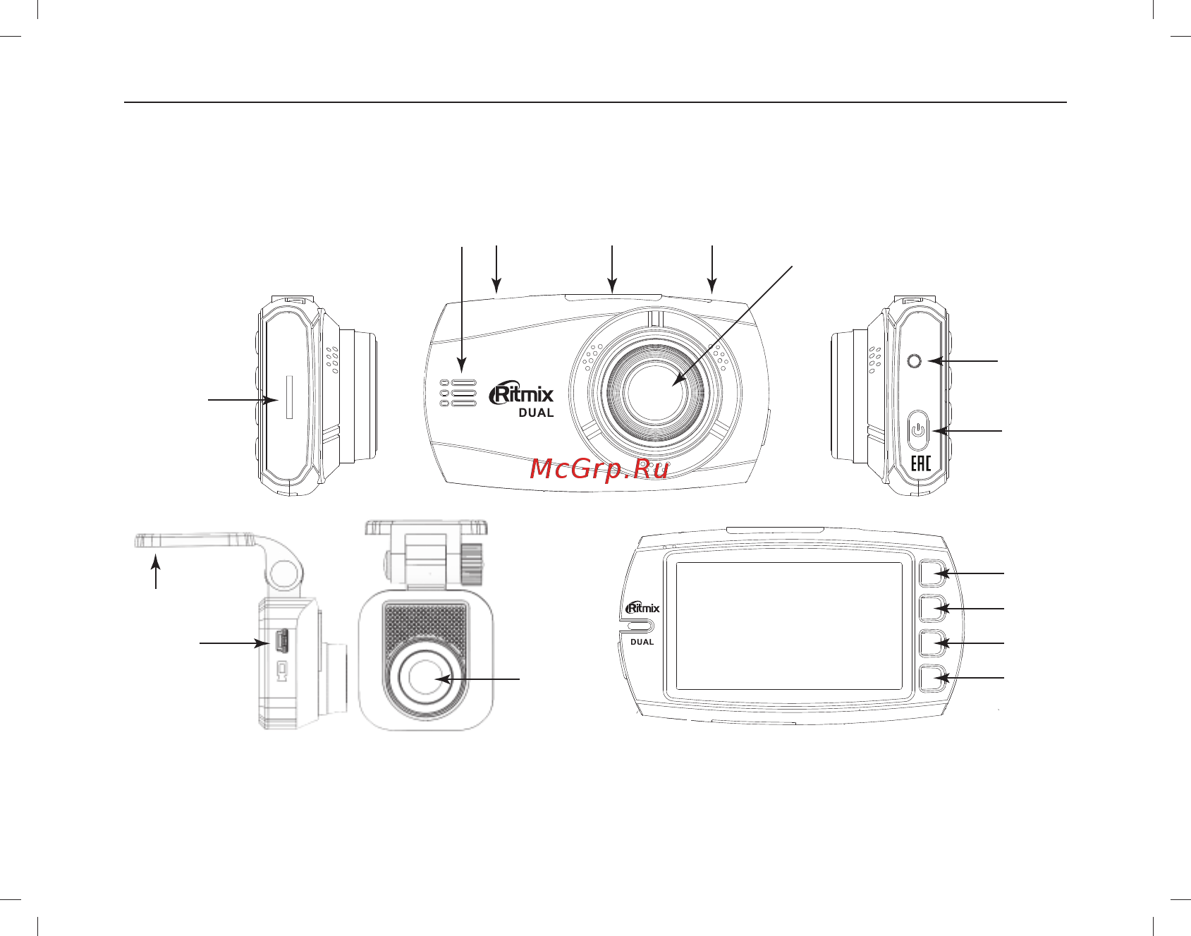 Ritmix AVR-955 Инструкция по эксплуатации онлайн [12/35] 344308