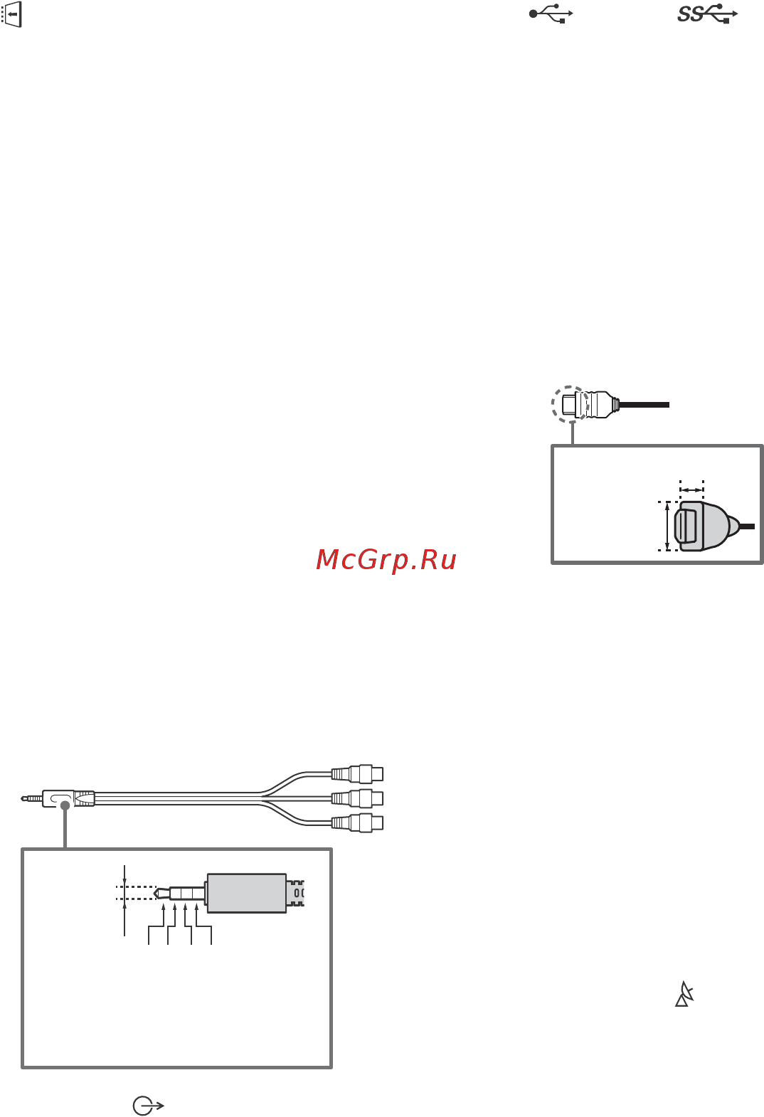 Sony KD-55XF9005 [12/40] Вход rf вход спутникового