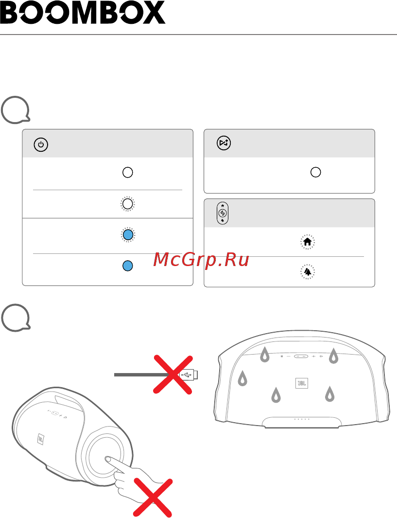 JBL Boombox Squad ( [12/24] Quick start guide guide de démarrage rapide