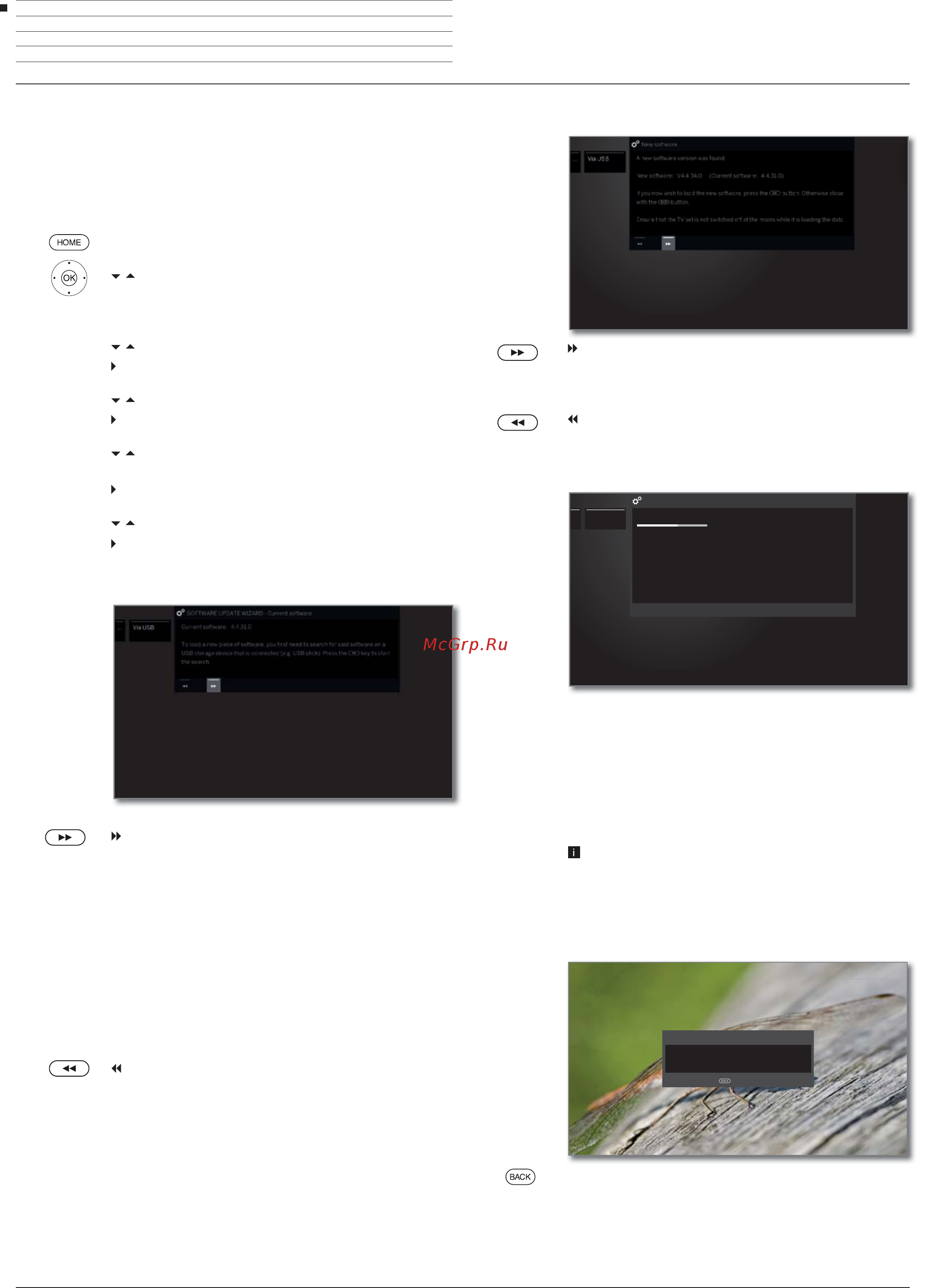 Loewe Bild 9.65 Graphite Grey (56441D50) [96/204] Обновление программного обеспечения с usb носителя