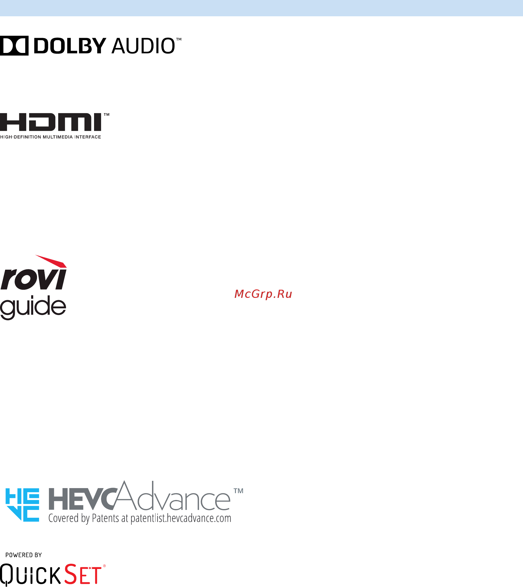 Samsung UE65NU7470U [163/188] Лицензия