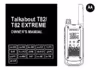 Motorola TalkAbout T82 Extreme (2 штуки) Инструкция по эксплуатации