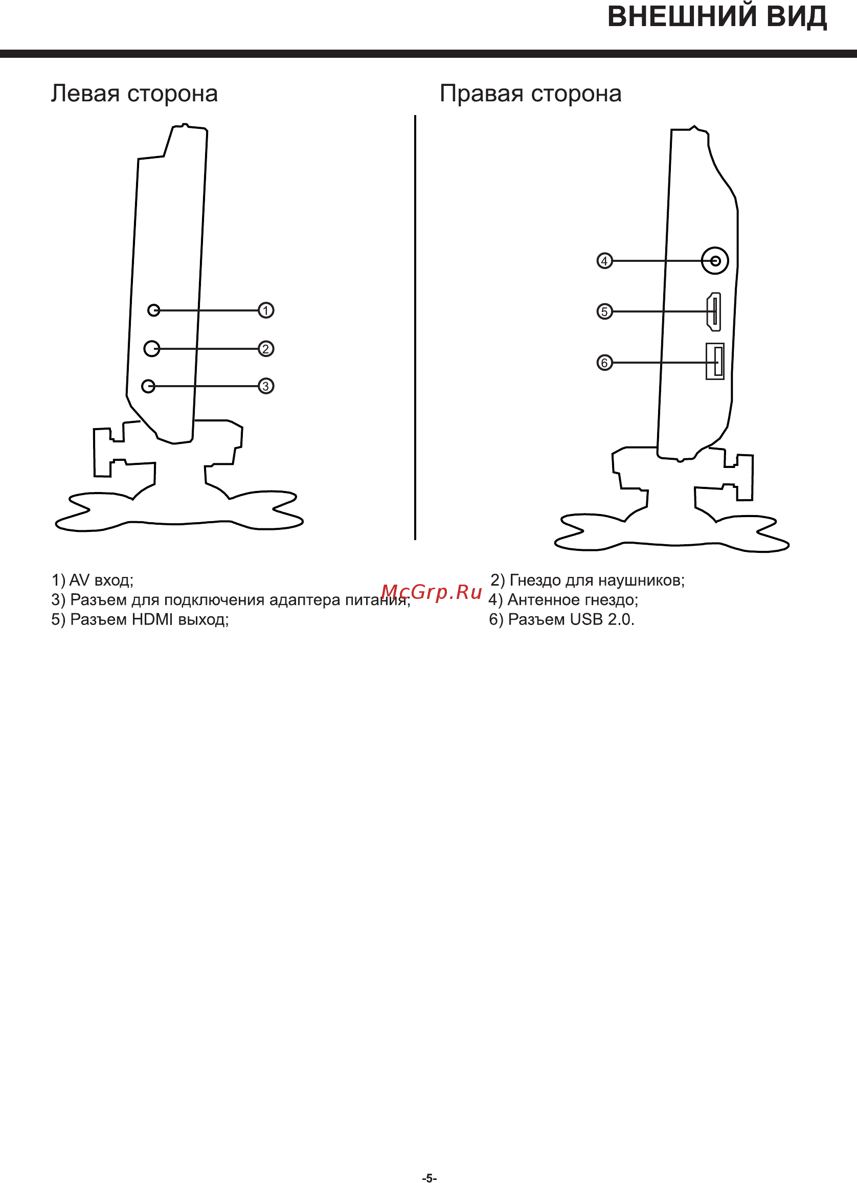 Digma DCL-720 Инструкция по эксплуатации онлайн [5/20] 344568