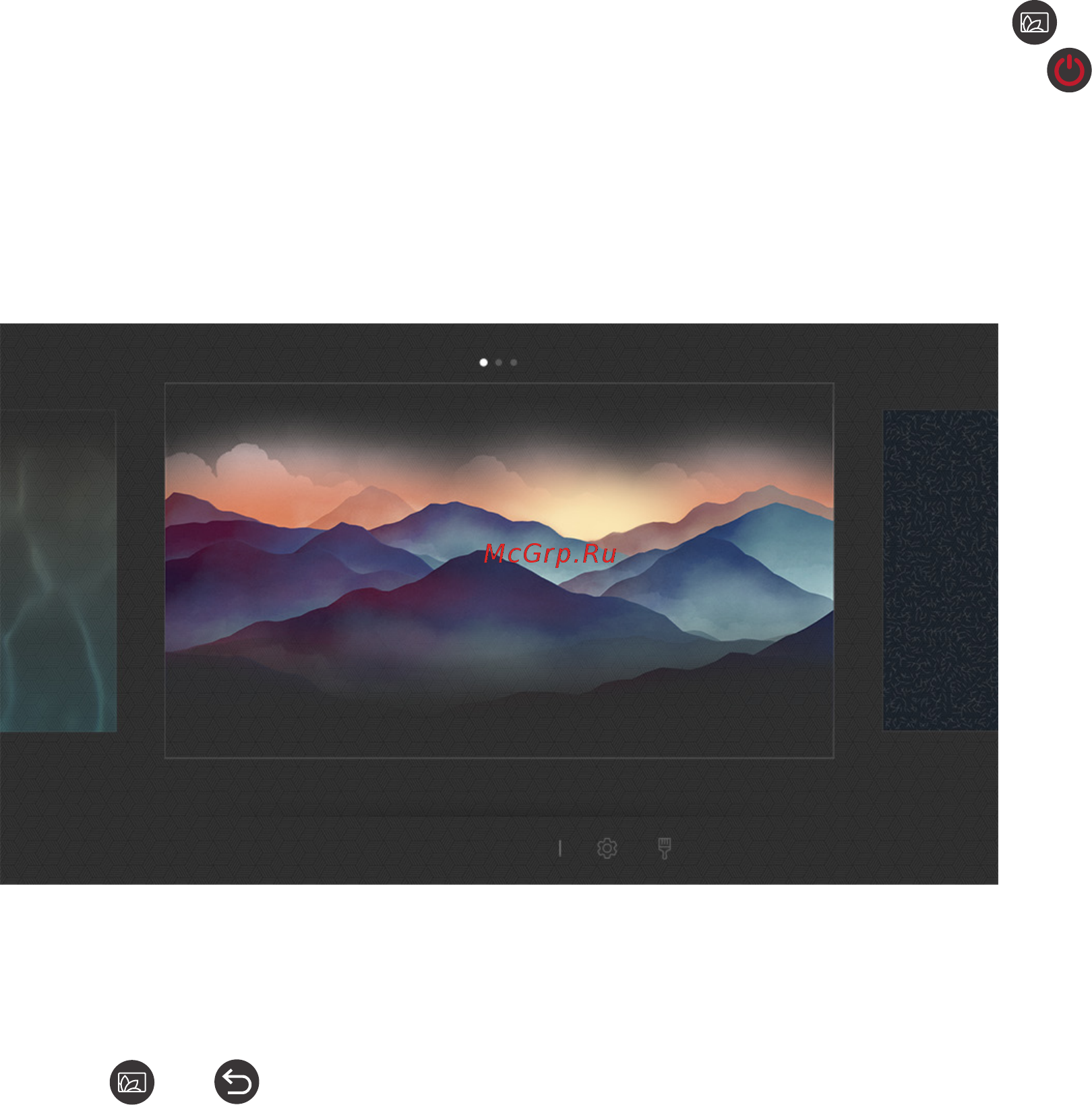 Samsung UE55NU7300U [11/184] Изменение содержимого и настроек для ambient mode