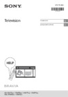 Sony KD-49XF7596 Инструкция по эксплуатации
