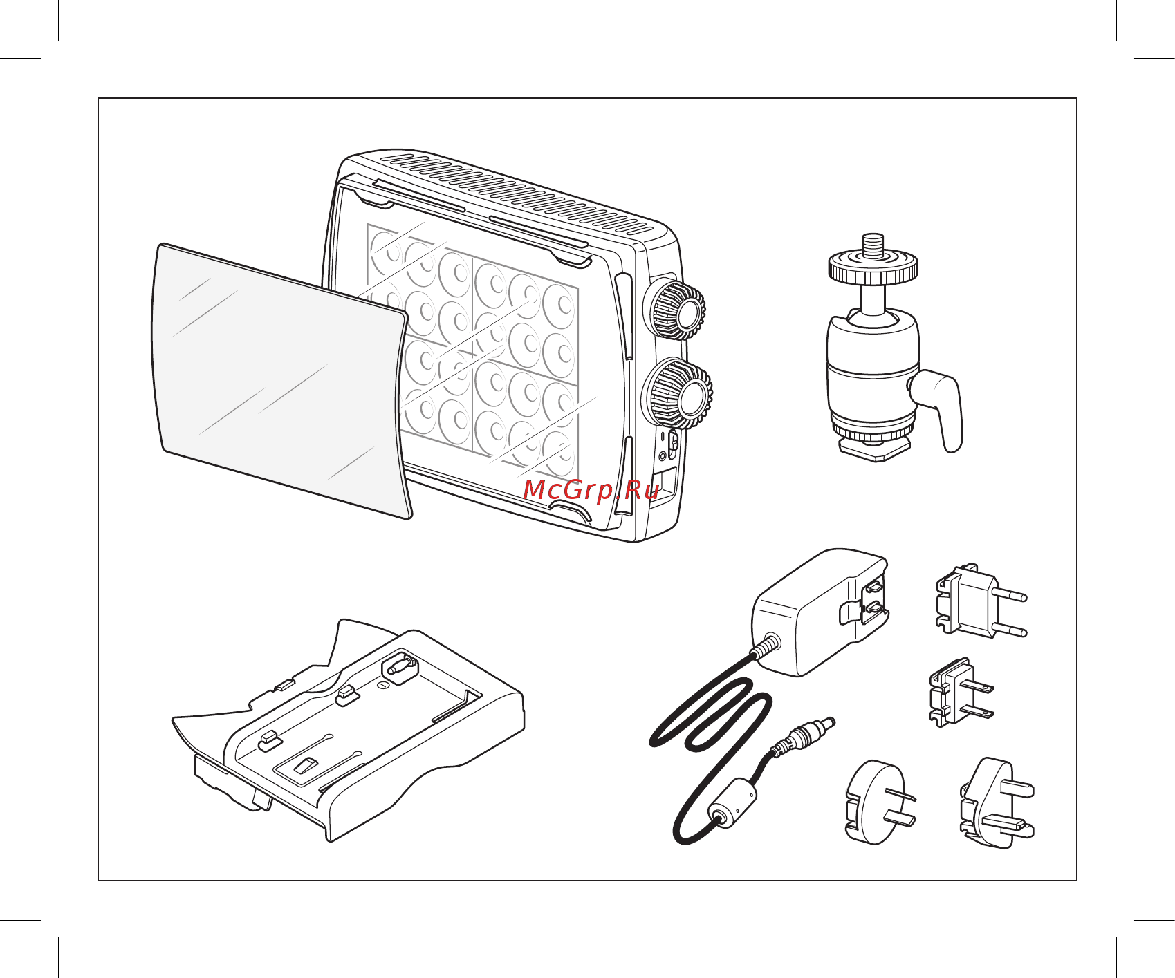 Manfrotto Croma2 (MLCROMA2) Инструкция по эксплуатации онлайн [3/24] 553611