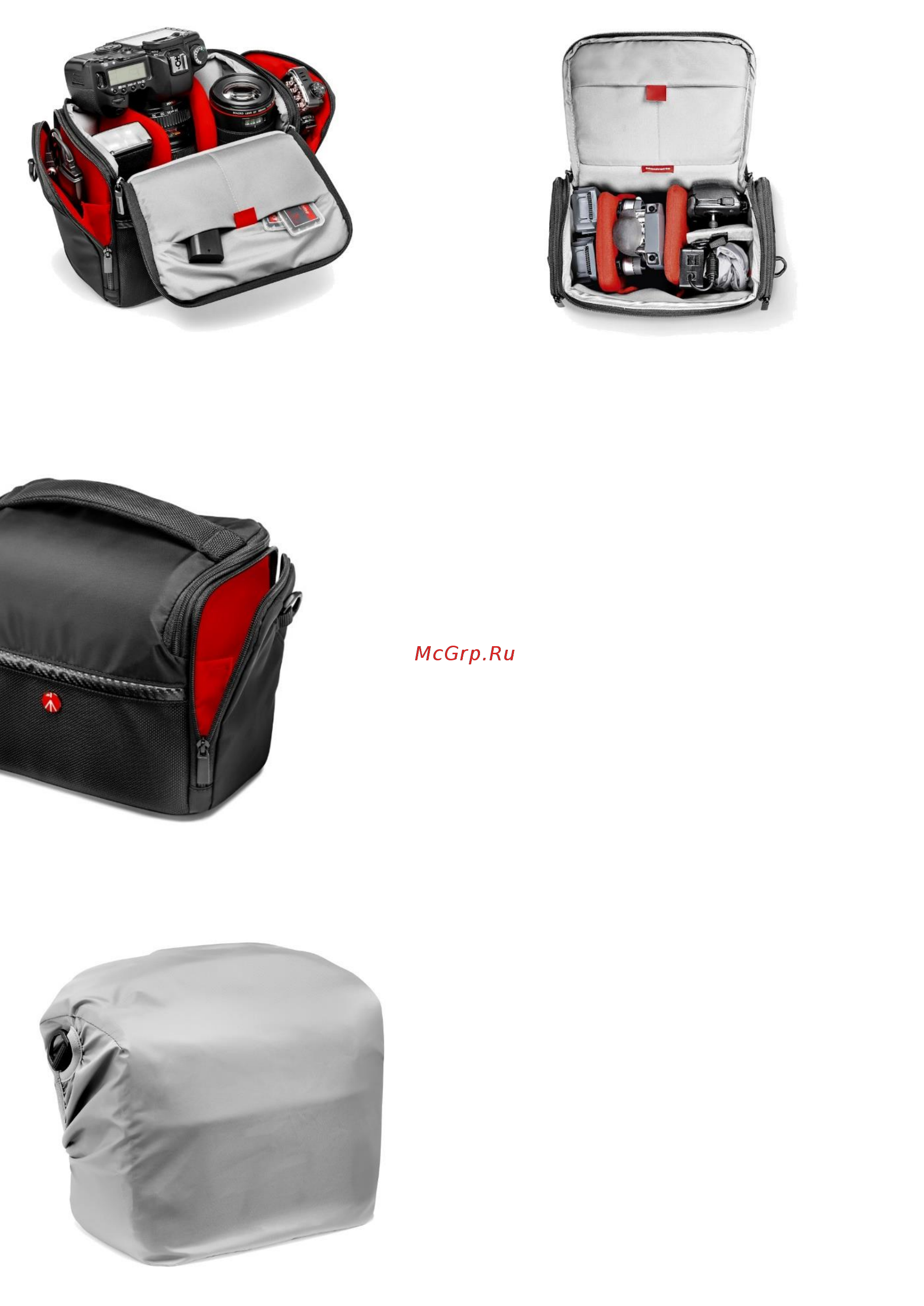 Manfrotto Advanced Active Shoulder Bag A6 (MA-SB-A6) Инструкция по эксплуатации онлайн