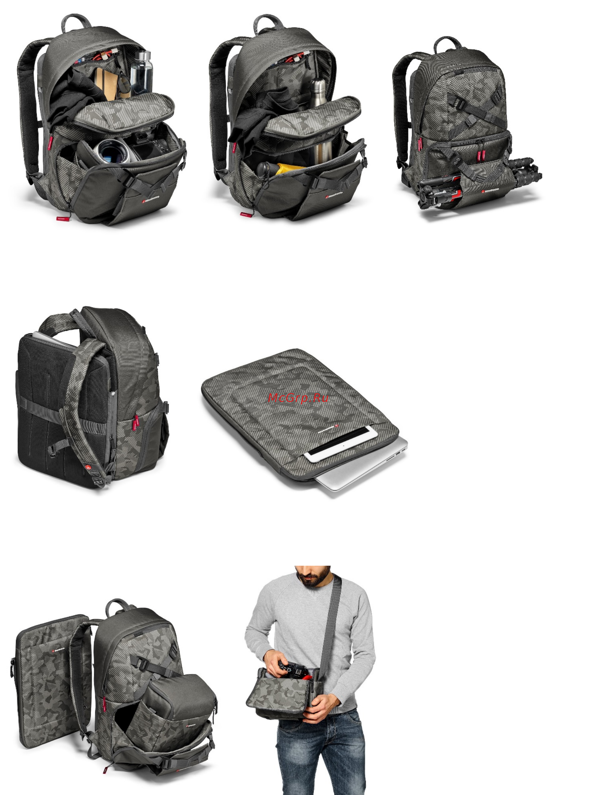 Manfrotto Рюкзак Noreg Backpack-30 (OL-BP-30) Инструкция по эксплуатации онлайн
