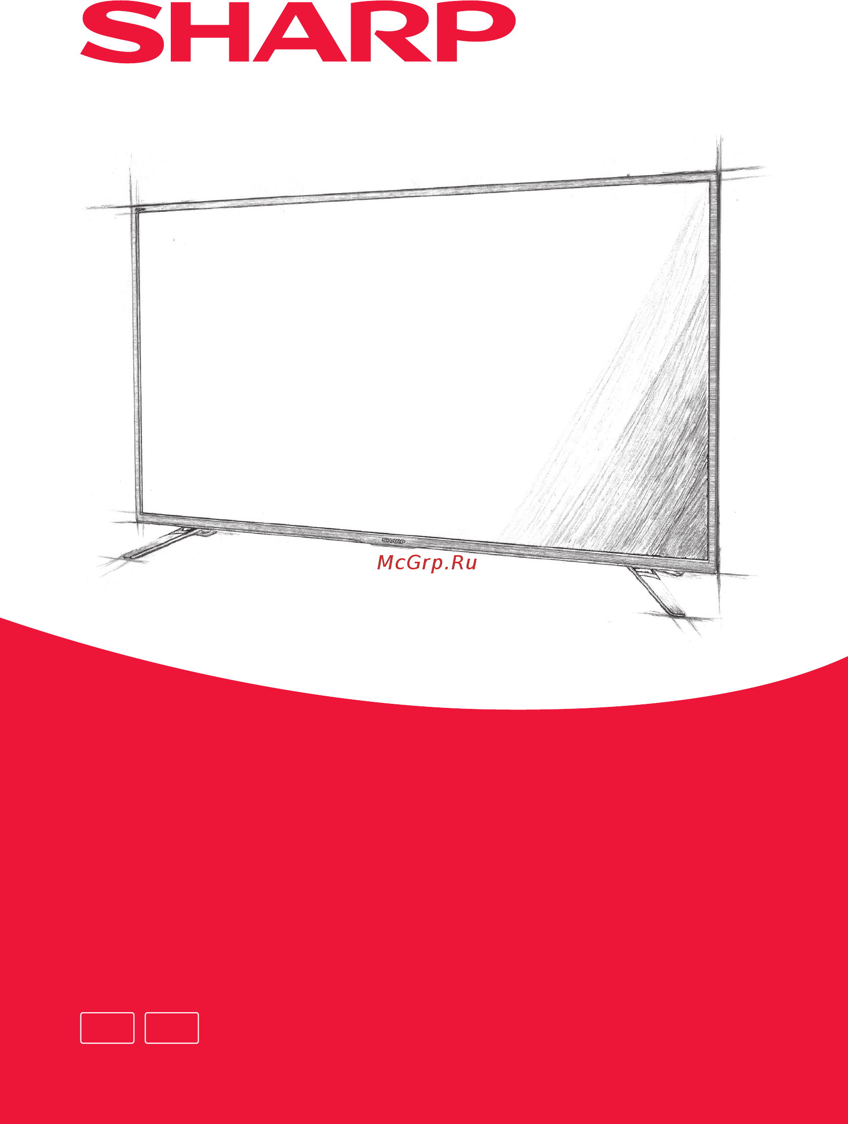 Sharp LC-40FI3222EW Инструкция по эксплуатации онлайн