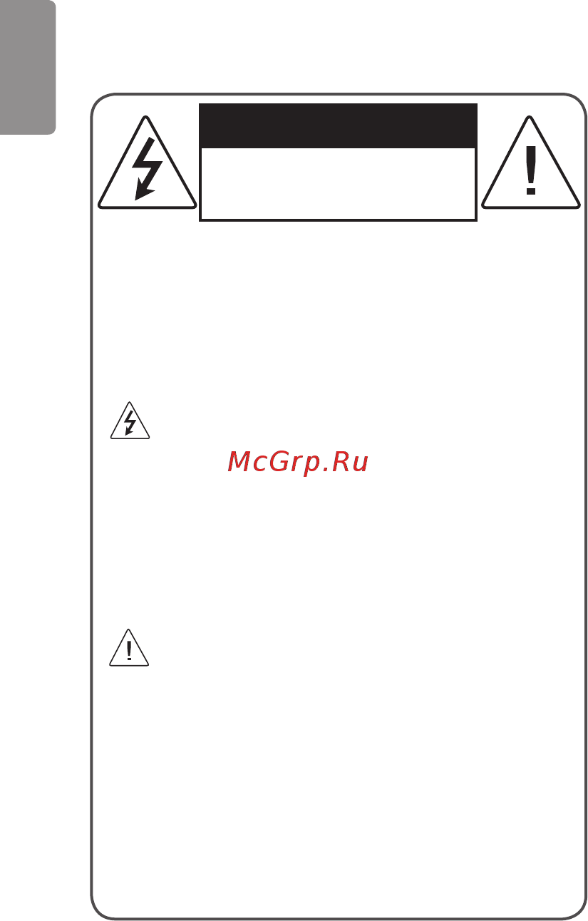 LG 55SK8100PLA [4/44] Warning safety instructions