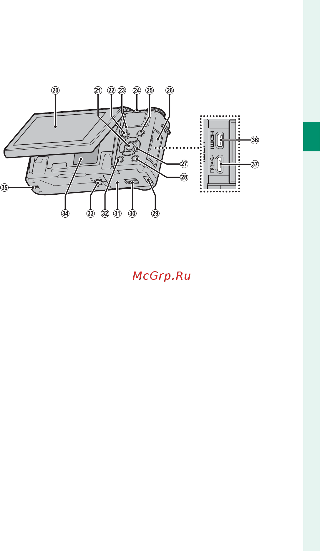 Fujifilm X-A5 Kit 15-45 F3.5-5.6 Dark Silver Инструкция по эксплуатации онлайн [19/232] 344795