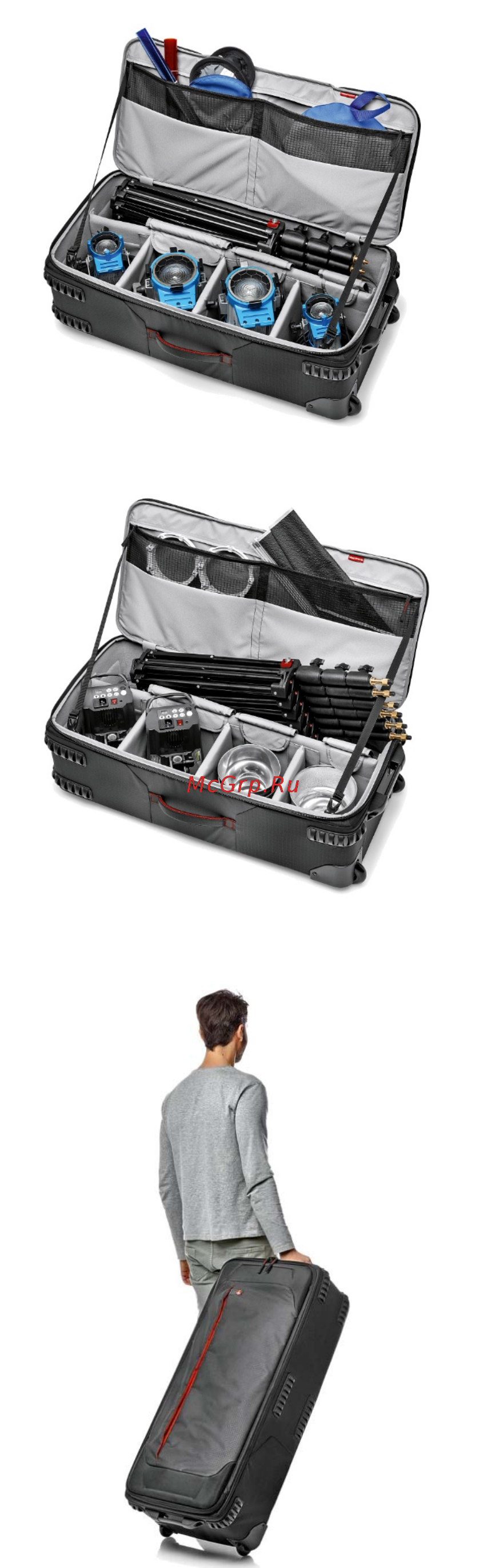Manfrotto Pro Light Rolling 88 V2 Инструкция по эксплуатации онлайн