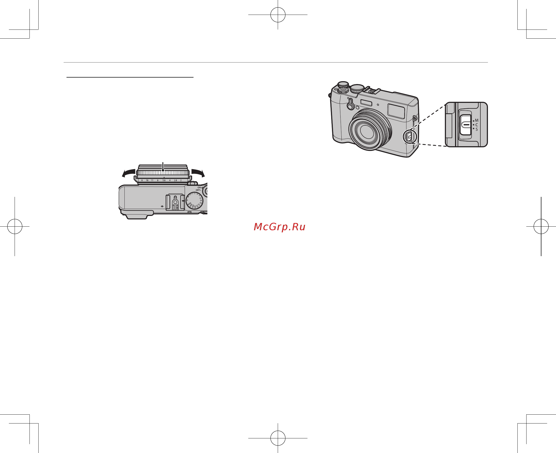 Fujifilm X-Т100 Kit 15-45 F3.5-5.6 Dark Silver [32/60] Селектор режима фокусировки селектор режима фокусировки
