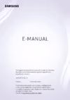 Samsung UE50NU7470U Инструкция по эксплуатации