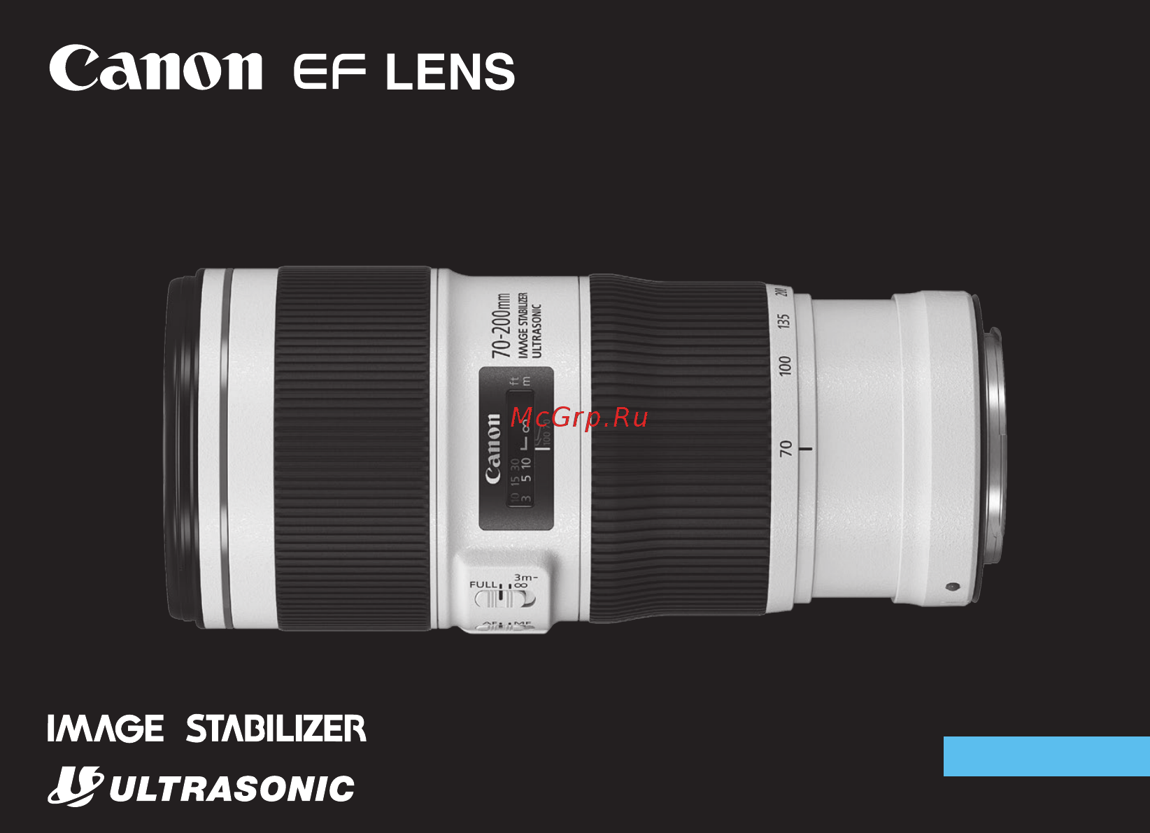 Canon EF70-200mm f/4L IS II USM Инструкция по эксплуатации онлайн