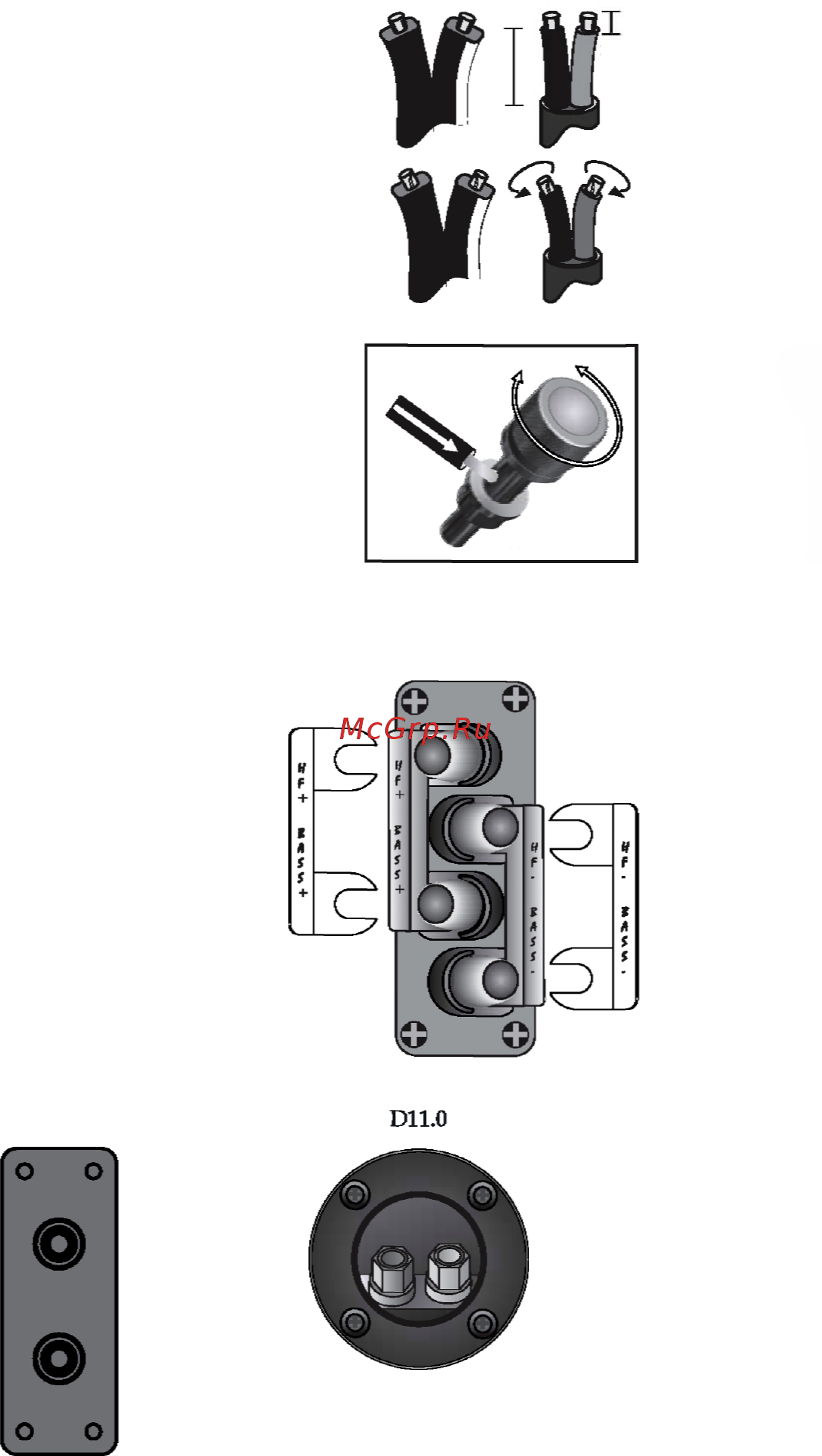 Wharfedale Diamond 11.0 Black Wood [3/12] Кроссовер