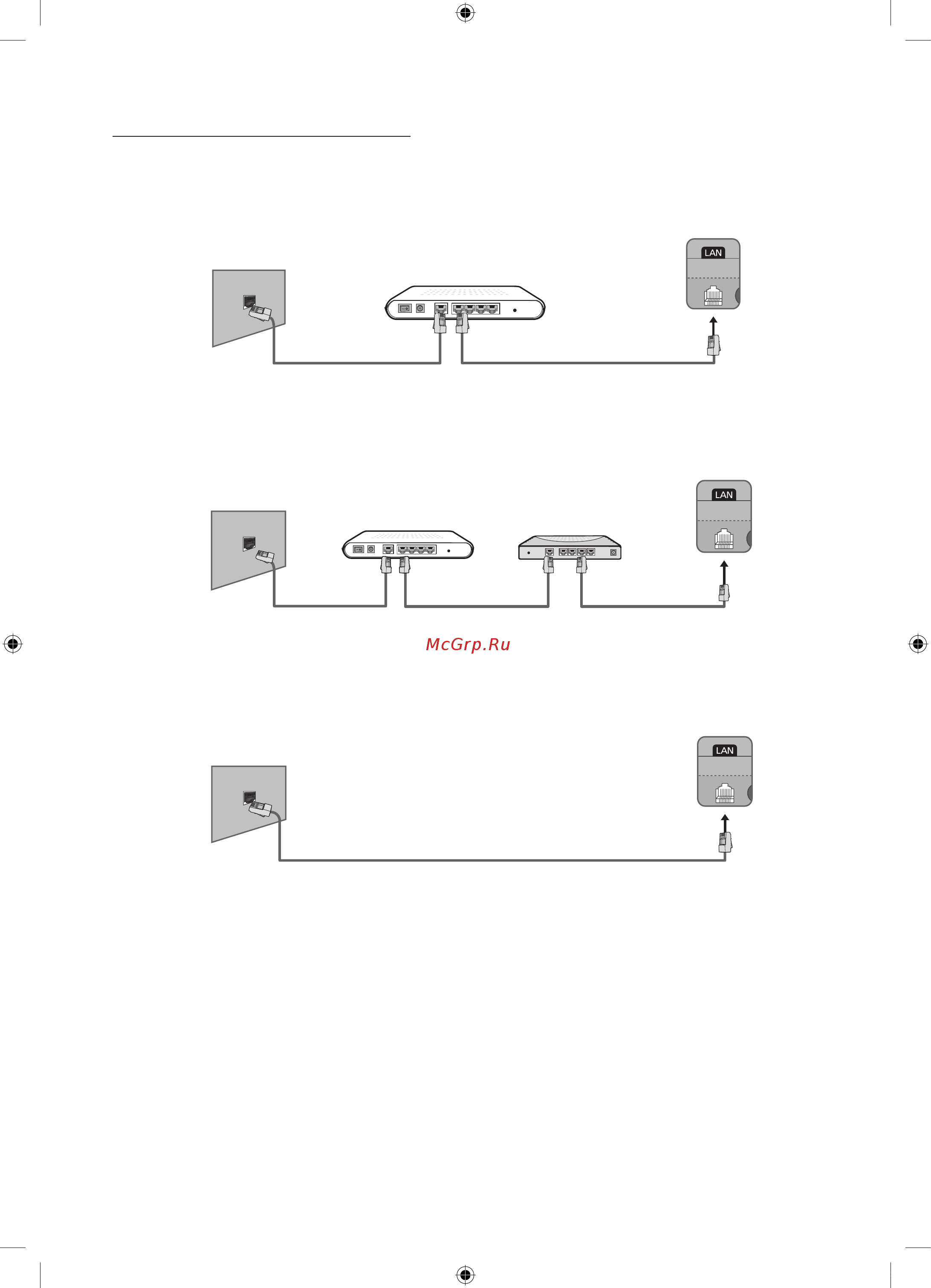 Samsung UE43J5272AU [43/93] Network connection wired