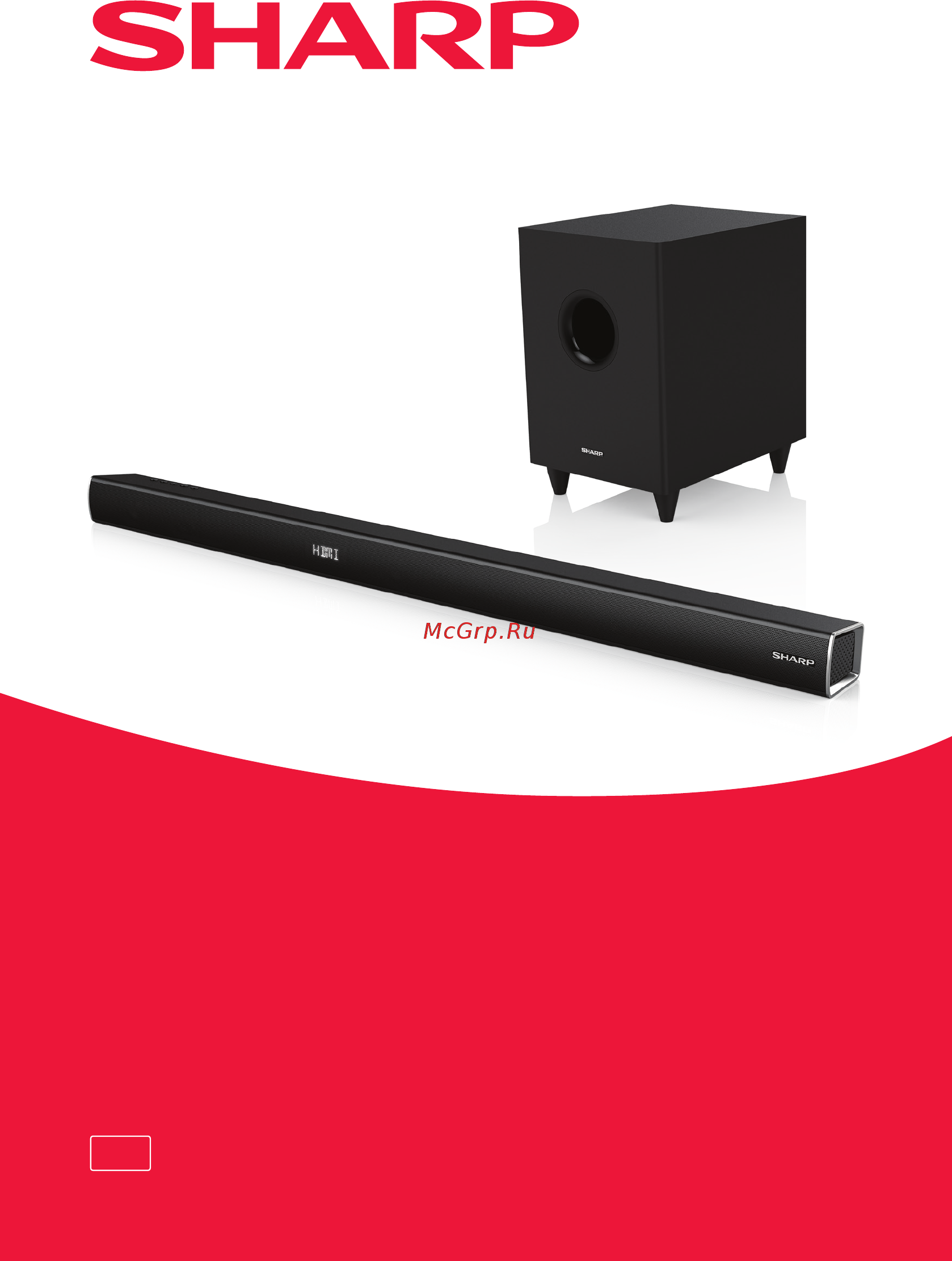 Sharp HT-SBW260 Инструкция по эксплуатации онлайн