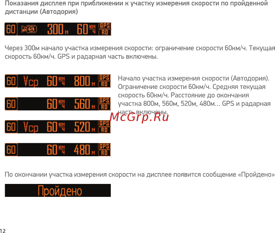 Digma SafeDrive T-800 [12/24] Поойдено