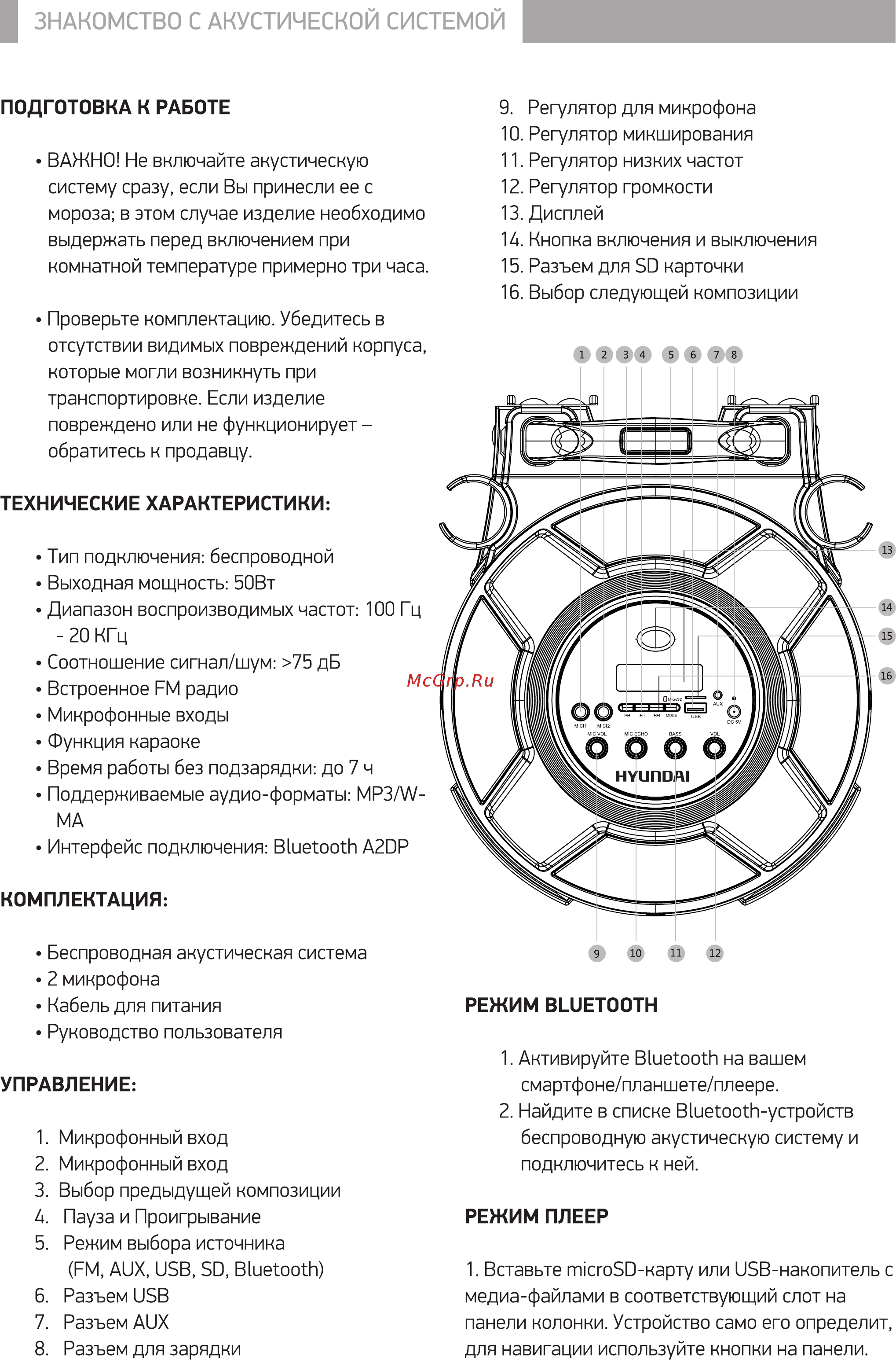 Hyundai H-MC100 [2/4] I знакомство с акустической системой