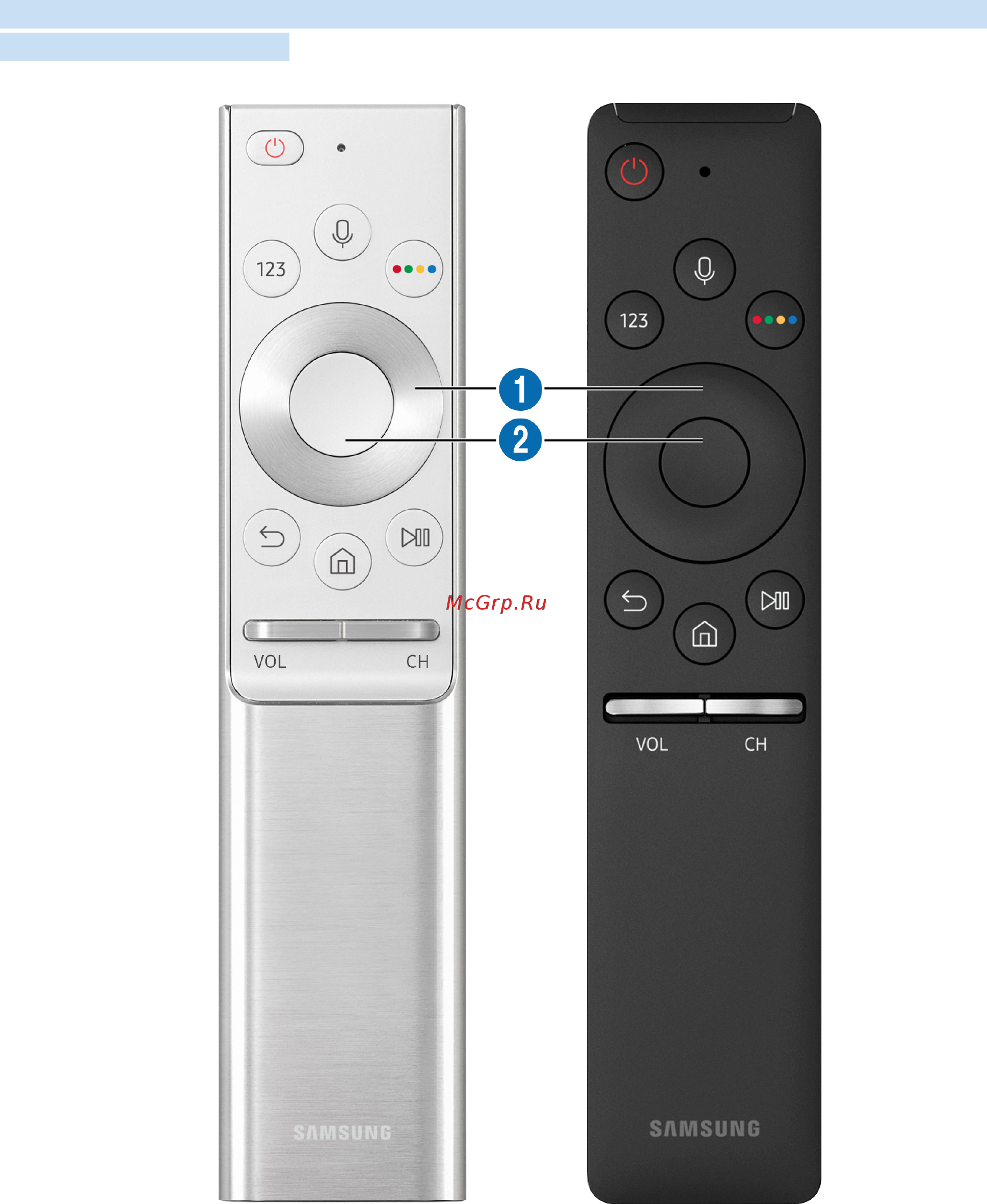 Samsung UE65LS03NAU [43/194] Сведения об интеллектуальном пульте ду samsung для телевизоров uhd